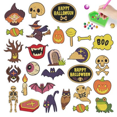 Diamond Painting Sticker Set 20 - Halloween