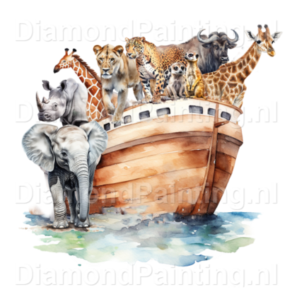 Diamond Painting Ark of Noah 03